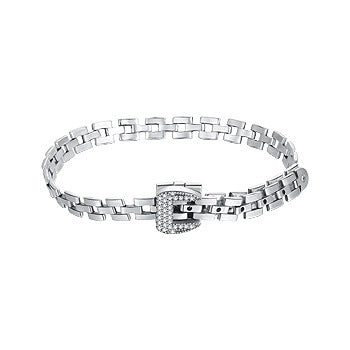 רצועת צמיד יוקרתית לנשים מכסף סטרלינג S925 S925 Sterling Silver Luxury Bracelet Watch Band