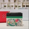 CH حقيبة يد نسائية محفظة رائعة مدمجة مريحة مزخرفة متينة أنيقة ماركة تصميم حسّ زخرفة حروف سحاب