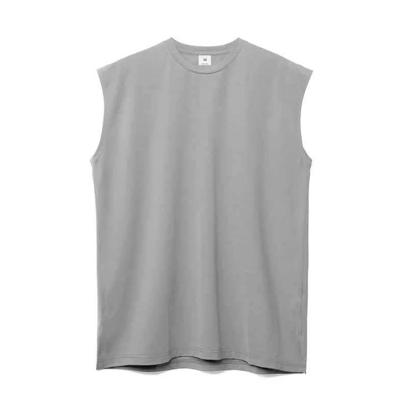 גופיית ספורט קיצית לגברים YOUONGWEAR עם כתפיים רחבות וללא שרוולים – מתאימה לאימונים ולחדר כושר قميص رياضي بدون أكمام (كتف عريض) للرجال من YOUONGWEAR – مناسب للتمارين والجيم لموسم الصيف