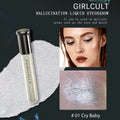 צללית נוזלית מנצנצת Girlcult – עמידה לאורך זמן, בגימור מטאלי וזוהר עם חלקיקי נצנצים עדינים ظلال عيون (آيشادو) سائل ولامع Girlcult – يدوم طويلاً، بلمسة ميتاليك وبراقة مع جزيئات غليتر ناعمة