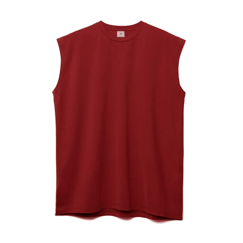 גופיית ספורט קיצית לגברים YOUONGWEAR עם כתפיים רחבות וללא שרוולים – מתאימה לאימונים ולחדר כושר قميص رياضي بدون أكمام (كتف عريض) للرجال من YOUONGWEAR – مناسب للتمارين والجيم لموسم الصيف