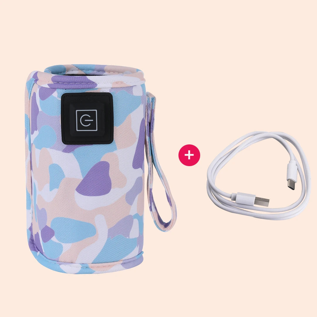 מחמם בקבוקים ושאוב נייד בחיבור USB עם תרמוסטט לתינוקות – הזמינו עכשיו! سخان زجاجات حليب ورضعات أطفال محمول يعمل بـ USB مع منظم حرارة – اطلبوا الآن!