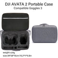תיק נשיאה קשיח ונייד עבור DJI Avata 2 – תואם למשקפי Goggles 3 וערכת Fly Smart Combo מבית VYOPBC حقيبة حمل صلبة ومحمولة لـ DJI Avata 2 – متوافقة مع نظارات Goggles 3 وحزمة Fly Smart Combo من ماركة VYOPBC