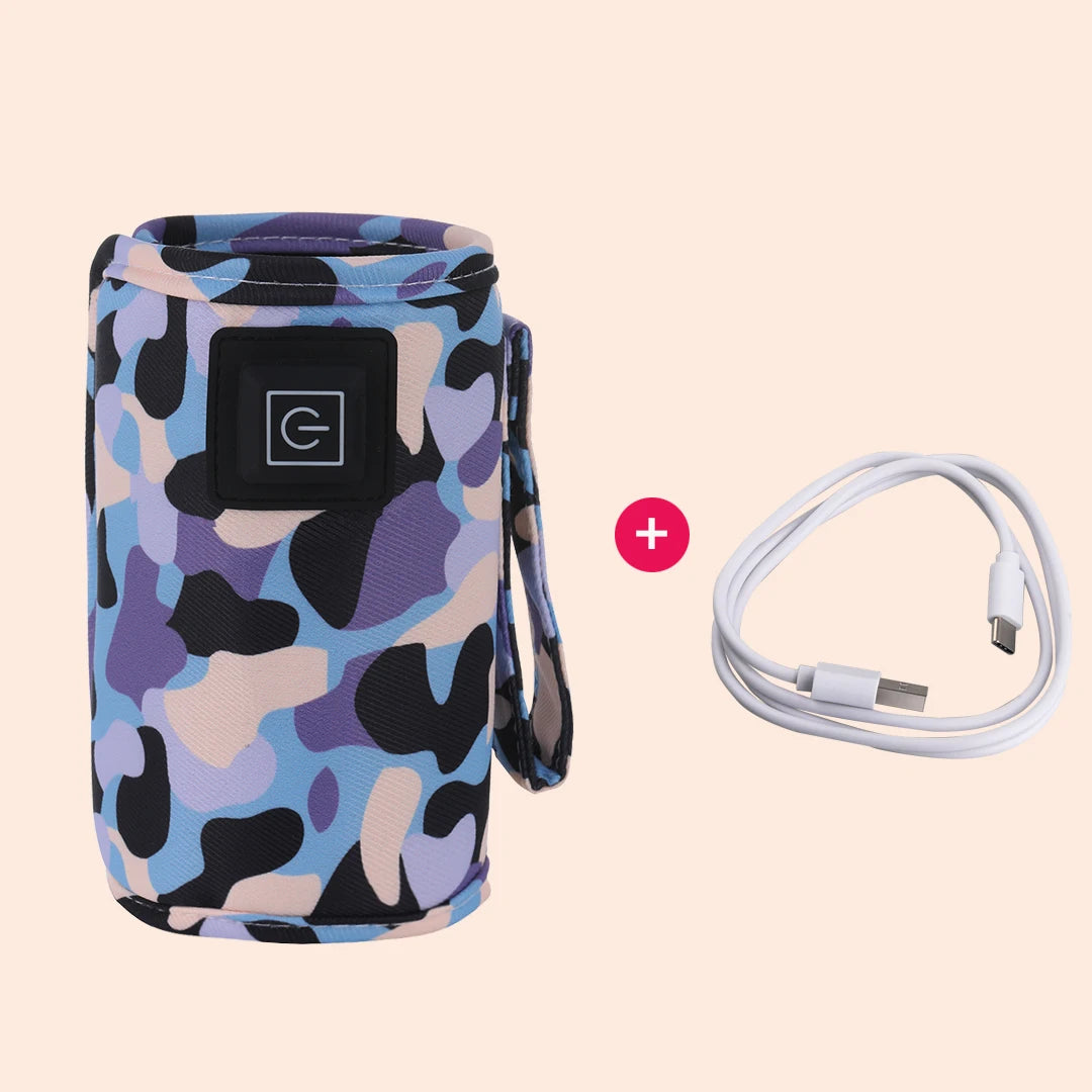 מחמם בקבוקים ושאוב נייד בחיבור USB עם תרמוסטט לתינוקות – הזמינו עכשיו! سخان زجاجات حليب ورضعات أطفال محمول يعمل بـ USB مع منظم حرارة – اطلبوا الآن!