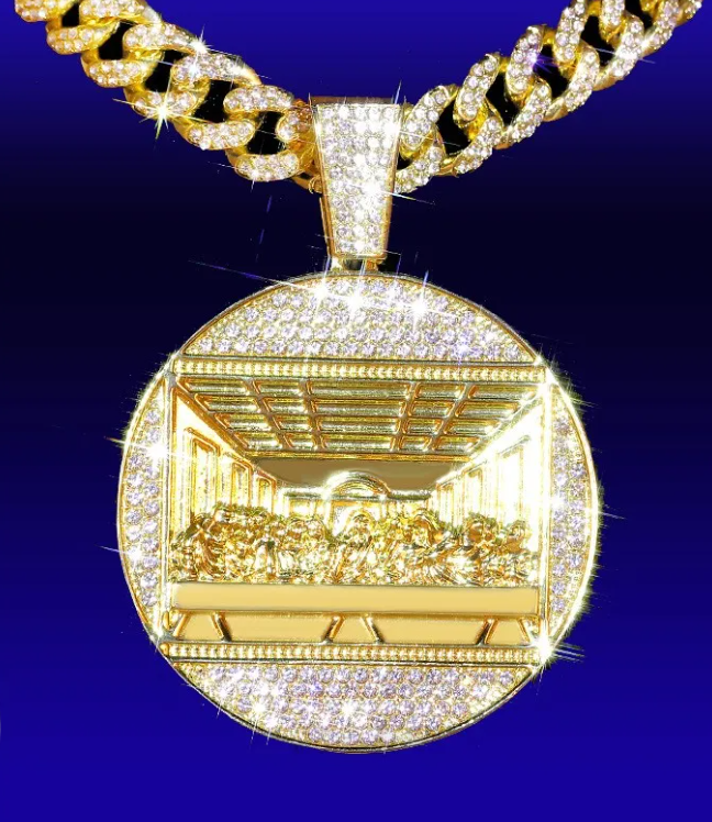 Hip Hop Necklace Alloy Pendant