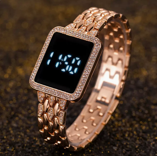 שעון דיגיטלי יוקרתי עמיד במים לגיל השלישי Digital Waterproof Watch for Seniors