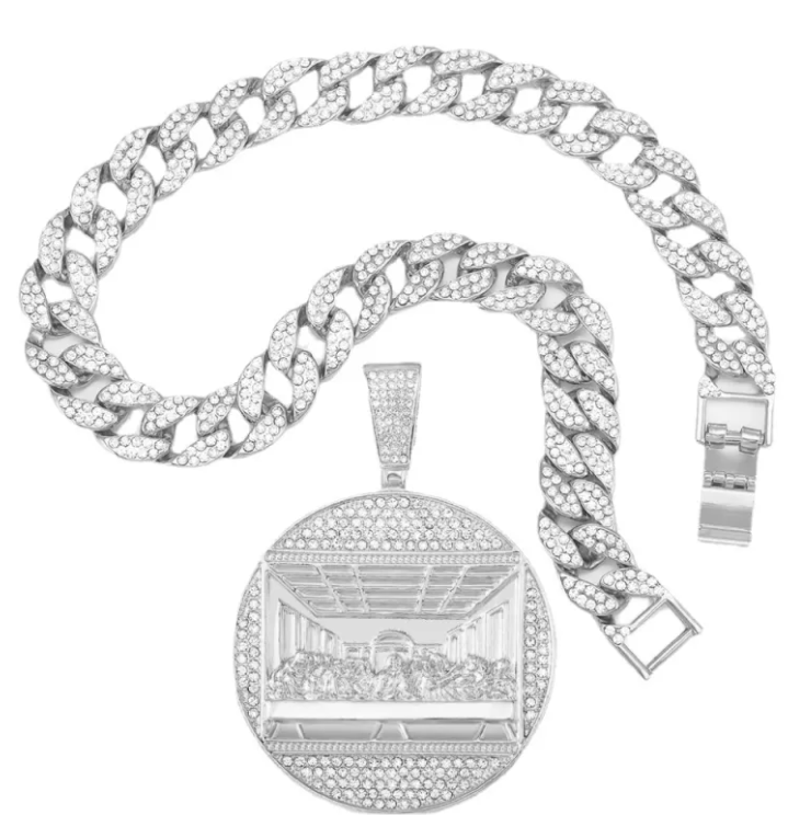 Hip Hop Necklace Alloy Pendant