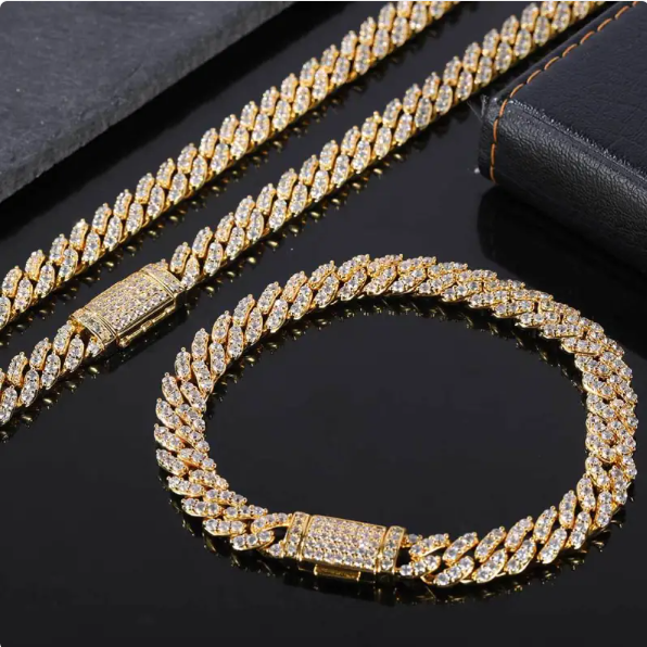 8mm Cuban Flip Bracelet
